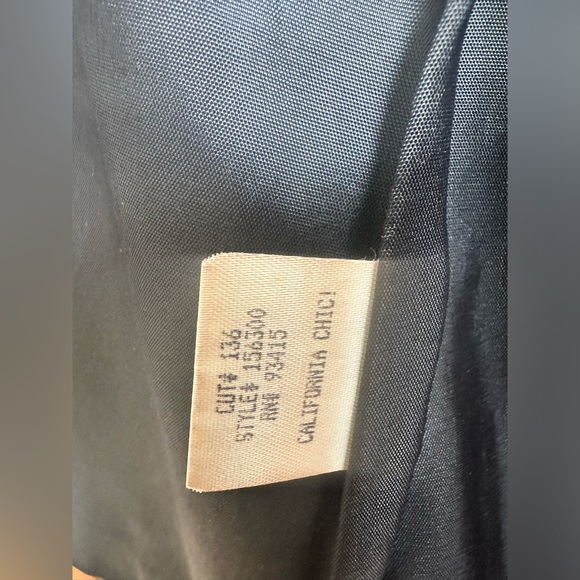Trina Turk Vintage Black Blazer Size 4 - Picture 7 of 8